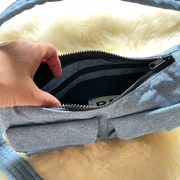 NWT Baggu Cargo Shoulder Bag - Digital Denim - Picture 3 of 9